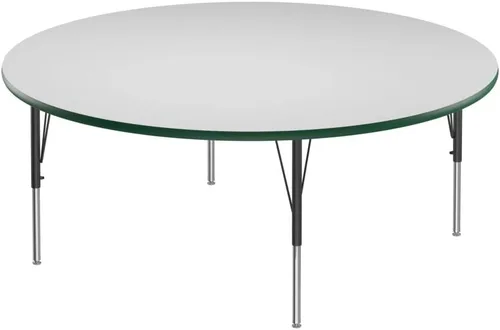 Vista 69 de Correll - Mesa rectangular de 24 x 36 pulgadas, mesa de actividades superior de borrado en seco, altura ajustable (19 a 29), laminado de alta