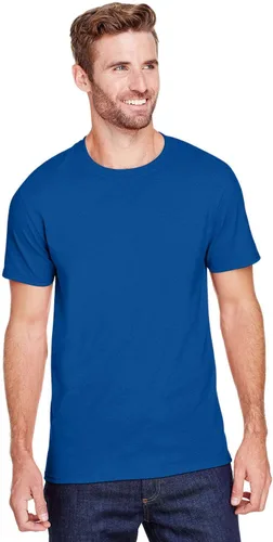 Vista 16 de Jerzees - Camiseta de cuello redondo hilado en anillo de mezcla prémium - 560MR Azul scuba