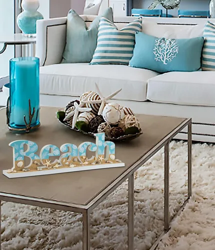 Vista 6 de SAILINGSTORY - Letrero de playa, decoración costera, decoración de playa para decoración náutica del hogar