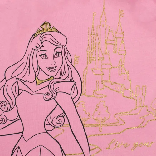Vista 3 de Disney Vestido de belleza para dormir de princesa Aurora de manga corta para niñas