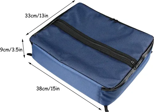 Vista 6 de Surf Sup - Bolsa enfriadora para tabla de remo, bolsillo superior de malla, impermeable, aislada, bolsa de almacenamiento portátil, con cremallera