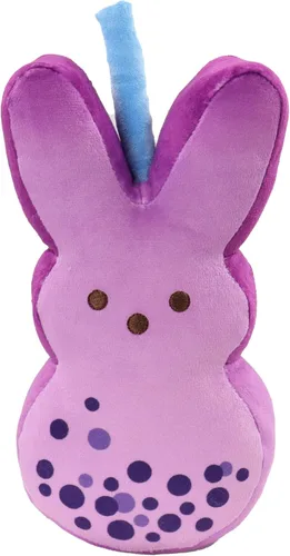 Vista 23 de Animal Adventure Peeps 4" Juguete de peluche de conejo Palm Pet coleccionable Azul