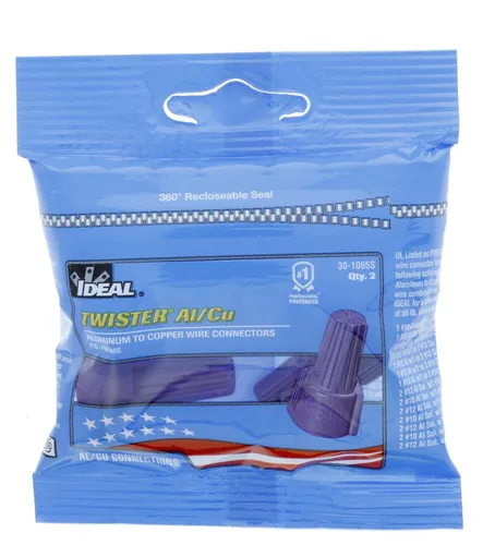 Vista 9 de IDEAL INDUSTRIES 4330129847 30-1065S Twister Al/Cu Conn, 1 Pack