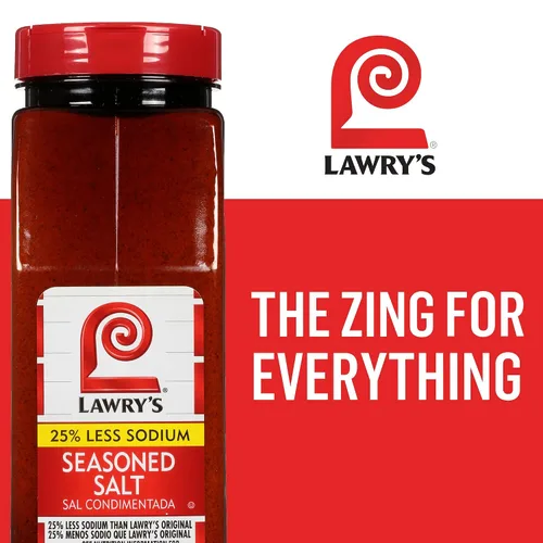 Vista 18 de Lawry's 25% menos de sal sazonada de sodio, 36.5 oz