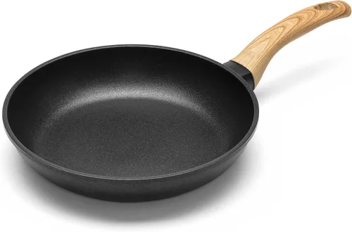 Vista 11 de IRIS USA Sartenes antiadherentes de aluminio fundido con asas extraíbles y salvamanteles de madera plegables, juego de utensilios de cocina de 6