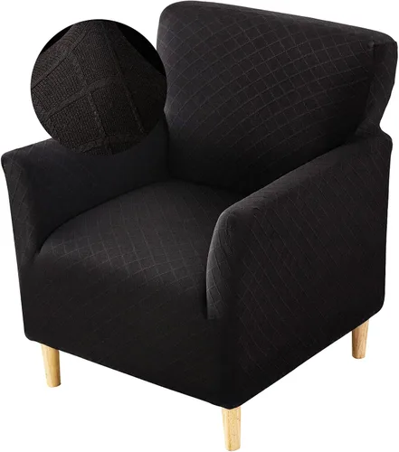 Vista 18 de FUANGUI Funda para Sillón de Banquete con Brazos Fundas para Sillas Elásticas Funda para Sillón Club Funda Suave para Sillón Sofá Cubiertas