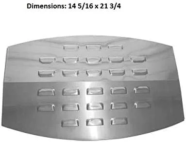 Vista 2 de Placa de calor para parrilla para modelos Select Great Outdoors A05714W, DG450, DC450, Ironware Gas