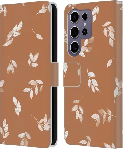 Vista 300 de Head Case Designs Officially Licensed Ninola Ditsy Flowers Yellow Nature Bold Leather Wallet Case Compatible with Samsung Galaxy A07 4G