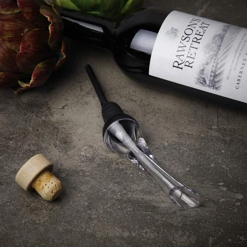 Vista 3 de Vertedor aireador de vino – Decantador de vino prémium para airear vino al instante para amantes del vino/accesorios de vino, caja de regalo incluida