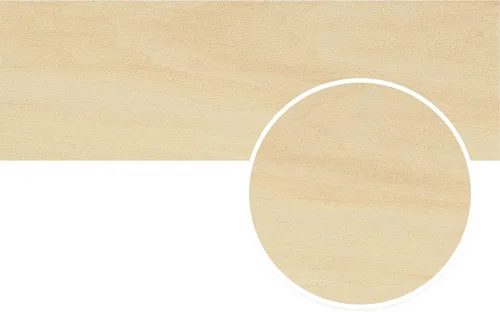 Vista 3 de Madera maciza de 6 x 19 pulgadas, 0.13 pulgadas, 1/8 pulgadas, sin terminar (tilo)