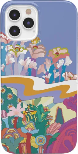 Vista 31 de Casely Funda para iPhone 12 Pro Max Arte del Caos Cráneo de Grateful Dead Diseño Clásico Ultra Delgado