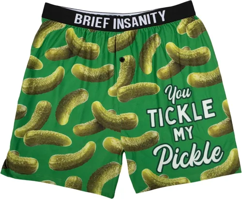 Vista 26 de BRIEF INSANITY Funny & Comfy Boxer Shorts and Pajama Pants for Men & Women Novelty Graphic Underwear & Loungewear