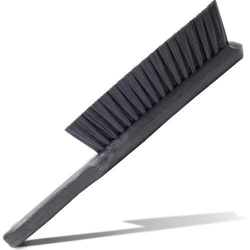 Vista 17 de SPARTA Cepillo suave de 8 pulgadas con cerdas de poliéster y mango de 5 pulgadas, escoba de mano codificada por colores para mesas, encimeras y Negro
