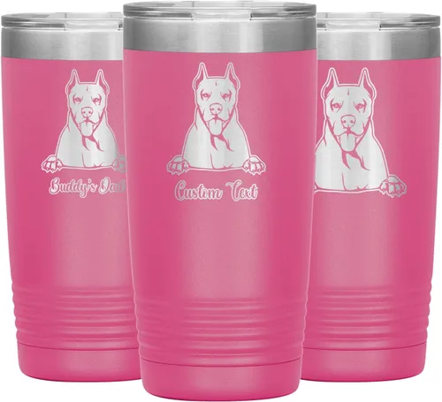 Vista 22 de Personalized Dogo Argentino Dog Mom Dad Tumbler, Dogo Argentino Mommy Daddy Coffee Tumbler, Dogo Argentine Mastiff Christmas Women Men Present, Dog