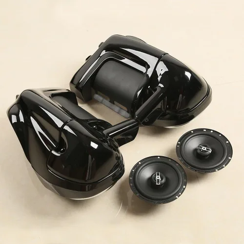 Vista 9 de TCT-MOTORPARTS Carenaduras inferiores ventiladas con caja de altavoces de 6 1/2" para Harley Touring Road King Street Electra Glide Road Glide Ultra