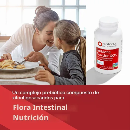 Vista 3 de PROTOCOL FOR LIFE BALANCE Polvo prebiótico XOS, salud intestinal*, 3 onzas
