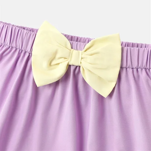 Vista 5 de L.O.L. Surprise! Girls Kids Clothes Outfits Girls Cotton Tops Tee Tshirts Dress Skirt Set