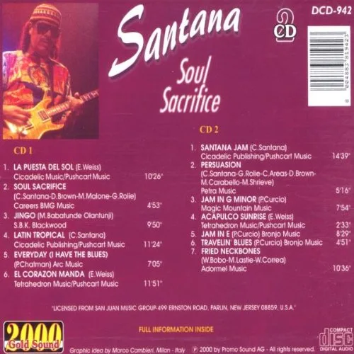 Vista 2 de Santana - Soul Sacrifice 2CD