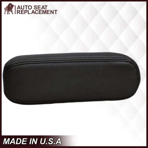 Vista 3 de 2002 2003 Ford F250 F350 Lariat Crew Cab Funda de cuero sintético para reposabrazos, reemplazo (Cubierta de reposabrazos (se ajusta a ambos lados)