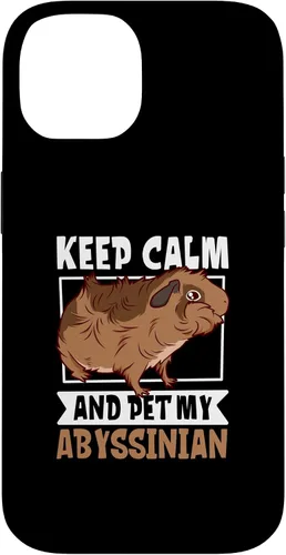 Vista 4 de iPhone 16 Pet my Abyssinian Guinea Pig Case