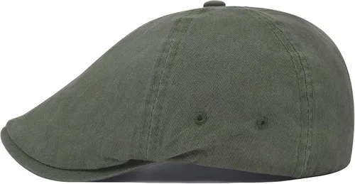 Vista 3 de VOBOOM Gorra plana de algodón para lavar el sombrero Gatsby Ivy Irish Hunting Newsboy