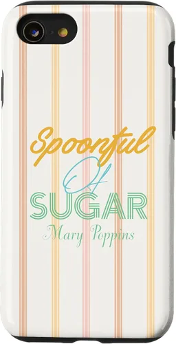 Vista 18 de Funda para iPhone 13 Pro Max Disney Classic Mary Poppins Spoonful of Sugar Striped Case