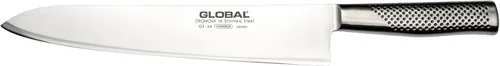 Vista 3 de Global GF-34-11 pulgadas, cuchillo de chef pesado de 10.6 in, grabado personalizado/personalizado