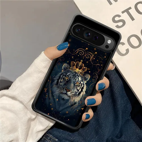 Vista 722 de Compatible con Google Pixel 4A 5G Mobile Case Creative Acrylic Panel trasero Silicona Protección Grip especialmente diseñado para Google Pixel 4A 5G