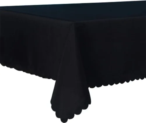 Vista 6 de Queenbox - Mantel rectangular rectangular de poliéster para bodas, fiestas, hoteles, restaurantes