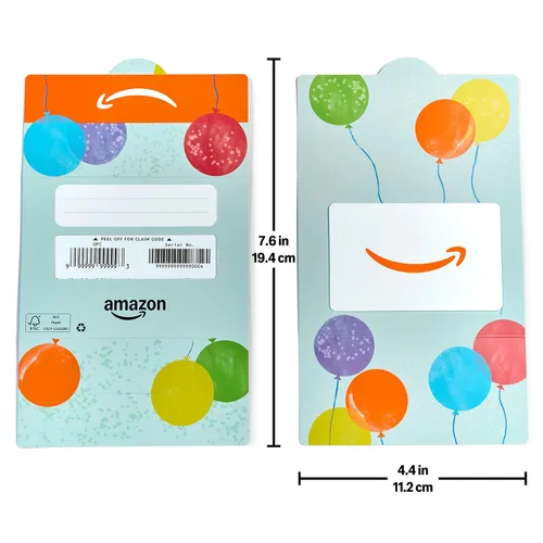 Vista 5 de Amazon Physical Gift Card Celebration