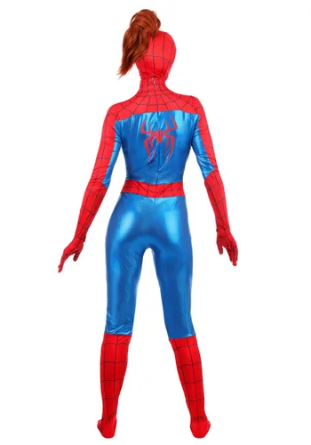 Vista 5 de Disfraz de Zentai de Mujer Spider-Man Multicolor