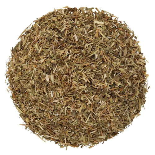 Vista 2 de Halo Naturals Bolso de pastor orgánico cortado y tamizado con hierbas, 4 onzas (Capsella bursa pastoris) certificado por USDA, bolsa resellable