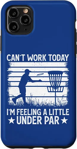 Vista 11 de iPhone 15 Can't Work Today I'm Feeling A Little Under Par - Disc Golf Case