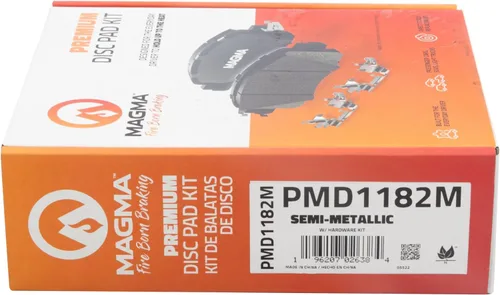 Vista 5 de MAGMA Premium PMD1182M Pastillas de freno semimetálicas, delanteras