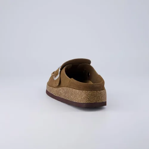 Vista 5 de CUSHIONAIRE Women's Hobby Genuine Leather Cork Footbed Clog with +Comfort