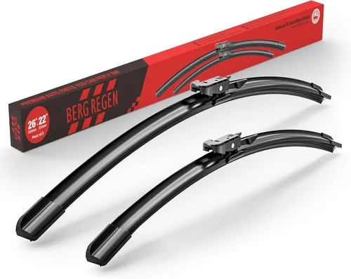 Vista 99 de BERG REGEN Escobillas limpiaparabrisas de 15"+15" con escobilla trasera de 13" - Juego de repuesto automotriz para Jeep Wrangler JK 2008 2009 2010