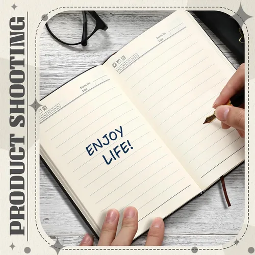 Vista 4 de Fuutreo 20 cuadernos de cuero con texto en inglés "Thank you" (A5) a granel, regalo inspirador para mujeres, hombres, empleados, compañeros