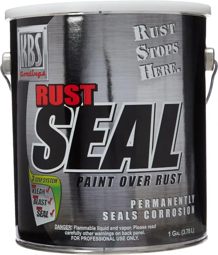 Vista 10 de Revestimiento para eliminar el óxido RustSeal KBS, amarillo (cat yellow)