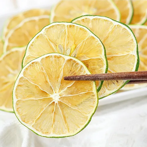 Vista 6 de JTEDZI Limas secas para cócteles, limas deshidratadas 3.52oz/100g, rodajas de lima seca sin azúcar añadido
