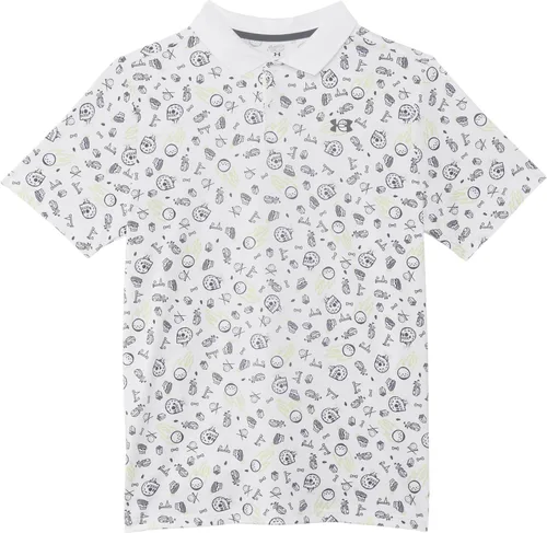 Vista 5 de Under Armour Boys' Matchplay Printed Golf Polo