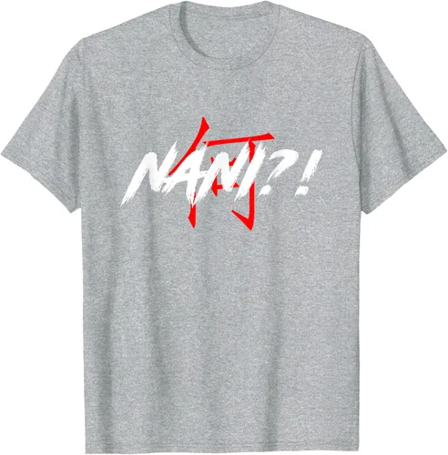 Vista 53 de Nani Meme Anime Japanese Camiseta, Negro, S