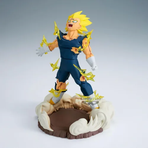Vista 3 de Banpresto - Dragon Ball Z - Majin Vegeta, Figura de Caja Histórica