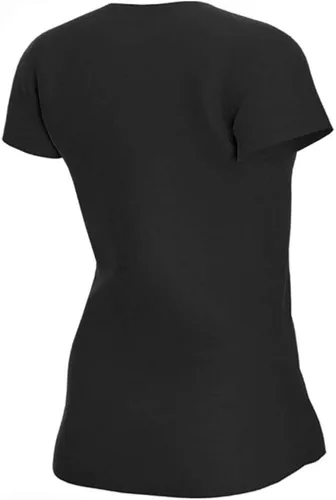 Vista 2 de Nike Camiseta de correr Dri-Fit para mujer color negrogris jaspeado Blanco
