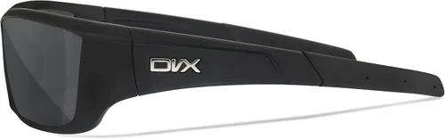 Vista 4 de DVX por Wiley Xaxon- Sun & seguridad Glasses- polarizadas Gris Lensesmarco negro mate