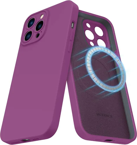 Vista 31 de Funda de silicona con soporte para iPhone 17 Pro [compatible con MagSafe] [Protección completa de la cámara] (6.3 pulgadas 2025), fundas de teléfono