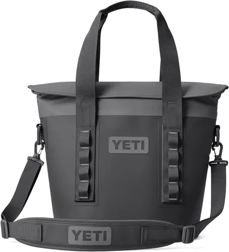 Vista 9 de YETI Enfriadores suaves portátiles Hopper Serie M con acceso MagShield verde azulado (Agave Teal)
