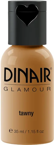 Vista 28 de Dinair Base de maquillaje con aerógrafo Marrón oscuro GLAMOUR: Natural, Cobertura ligera, Mate 1/4oz