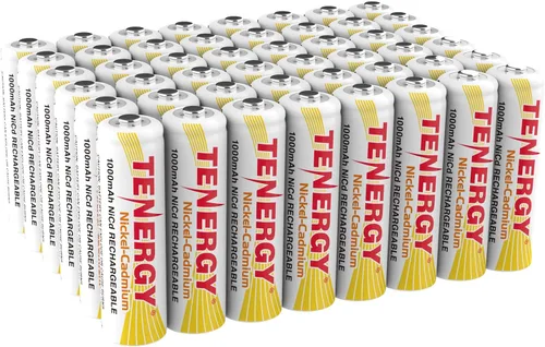 Vista 8 de Tenergy, Batería NiCd AA 1000 mAh, 21045, 4 Piezas, 4