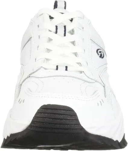 Vista 2 de Dr. Scholl's Shoes Zapatillas Sebastian para hombre, Blanco