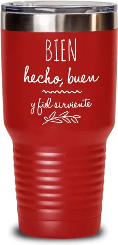 Vista 8 de Regalos católica cristianas vaso en espanol con versículos de la biblia para padres bien hecho